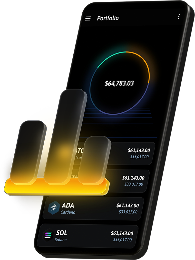 Cryptocurrency Trading App Interface